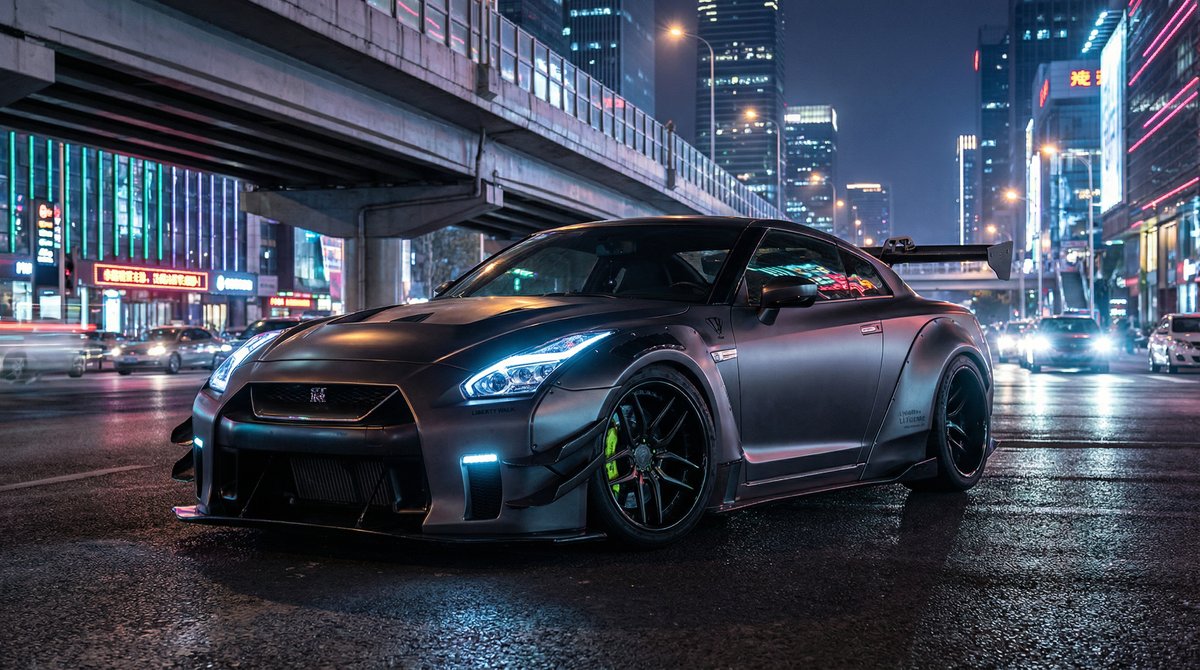 国产自拍汽车解说视频 - GT-R宽体改装