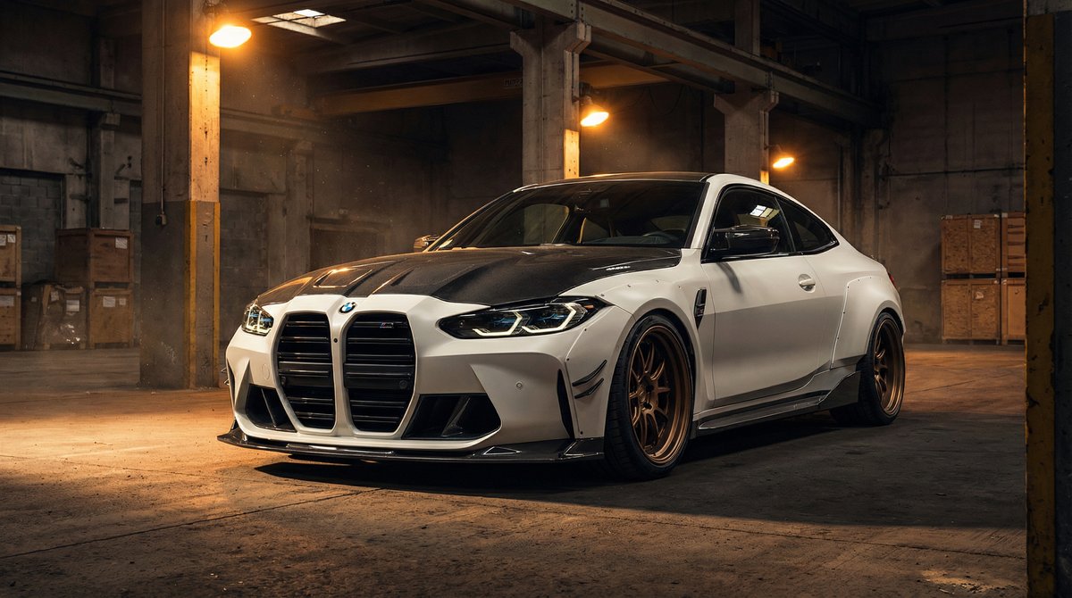 国产自拍爱车视频 - BMW M4碳纤维改装